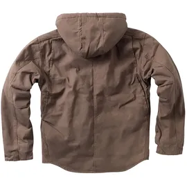 West Coast Choppers Lined Canvas Work Jacke - Frontier Brown - 2XL