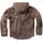 West Coast Choppers Lined Canvas Work Jacke - Frontier Brown - 2XL