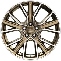 2DRV WH34 bronze matt hochglanzpoliert Alufelge 20 Zoll ET30 5x112 ML66.6