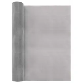 vidaXL Maschendrahtzaun 40 x 1000 cm Edelstahl/Silber