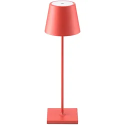 SIGOR LED-Außentischleuchte NUINDIE rot