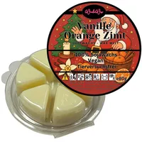 WonderWax Duftwachs WonderWax® Duftwachs Weihnachten 6 Ecken, (Spicy Vanille Orange Zimt), Duftrichtung: Spicy Vanille Orange Zimt