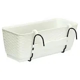 Prosperplast RATOLLA 39 x 15,5 x 14 cm Weiß