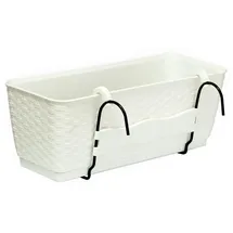 Prosperplast RATOLLA 39 x 15,5 x 14 cm Weiß
