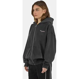 Pegador Hoodie bedruckt vintage schwarz L