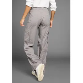 KangaROOS Cargohose Wide-Leg grau 34