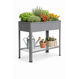 VCM Balora XL 80 x 35 x 80 cm Schwarz