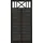 Plus Holz Sichtschutzzaun Nostalgi 90 x 180 cm Schwarz
