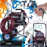 rosfix Apex B Farbspritzgerät – 2500 W, 3,2 l/min, 200 bar, 0,031" Düse, mehrfarbig
