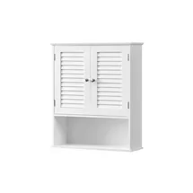 VASAGLE Bad-Hängeschrank BBC27WT weiß 60,0 x 20,0 x 70,0 cm