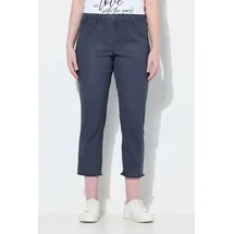 Ulla Popken 7/8-Hose Sienna schwarz 52