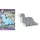 Corvus A600777 - Kids-at-Work, Speckstein Rohling Brachiosaurus