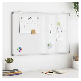 vidaXL Whiteboard 100 x 60 cm Grau/Weiß