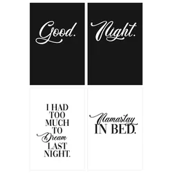 Bilder-Set GOOD NIGHT - bunt