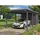 SKANHOLZ Skan Holz Carport Emsland 354 x 846 cm mit Abstellraum