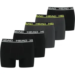 Boxershort Herren 5er Pack Stretch-HEAD BASIC BOXER 5P ECOM L