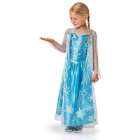Metamorph Kostüm Die Eiskönigin Elsa Basic, Einfaches Eiskönigin-Kostümkleid zum ersten 'Frozen'-Film blau 158-164