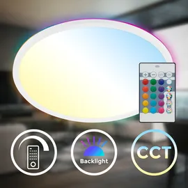 B.K.Licht LED Panel 1 rund weiß