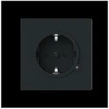 Busch-Jaeger Schuko-Steckdose 20 EUCBL-45M 2 St. Schwarz