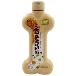 Flohshampoo für Hunde und Welpen Honig + Kamille 200 ml