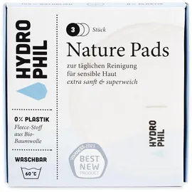 Hydrophil Nature Pads aus Baumwolle (3St)