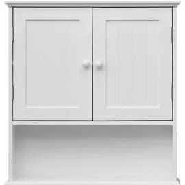 Rebecca Mobili Hängeschrank 58 x 56 x 12 cm Weiß