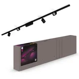 Philips Hue White & Color Ambiance Perifo Deckenleuchte schwarz