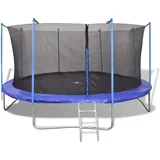 vidaXL - 5-tlg. Trampolin Set 4,57 M