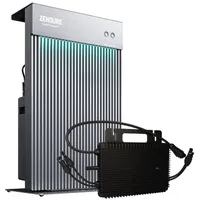 Zendure Balkonkraftwerk Speicher AiO 2,4 kWh + Mikrowechselrichter 800W