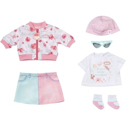 Baby Annabell Puppenkleidung Deluxe Frühling (Set, 6-tlg) blau|rosa