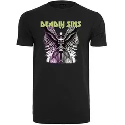 Mister Tee  T-Shirt T-shirt  Deadly Sins  in Schwarz, EU XL