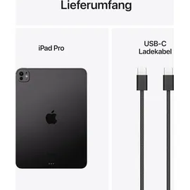 Apple iPad Pro 13" (7. Generation 2024) 256 GB Wi-Fi + Cellular space schwarz
