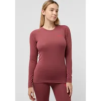 Jack Wolfskin Infinite Warm LS Women Langarm Funktionsshirt Damen M red red ochre