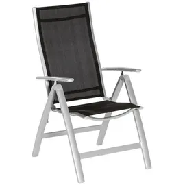Merxx Carrara Klappsessel 70 x 60 x 108 cm schwarz klappbar
