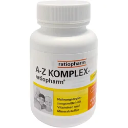 A-Z Komplex ratiopharm - mit 23 Vitaminen & Mineralstoffen