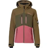 Rehall - Rome-R Skijacke Kinder olive - braun