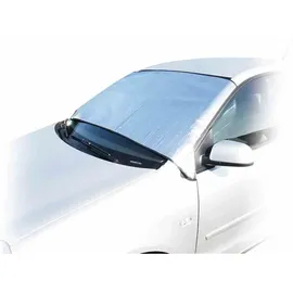 CARTREND Frontscheibenabdeckung silber-grau 2 St.