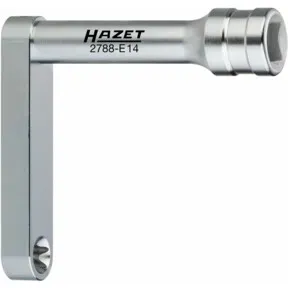 HAZET Nockenwellenräder-Verschraubung Spezialwerkzeug 2788-E14 Vierkant hohl 12,5 mm (1/2 Zoll) Außen TX Profil E14