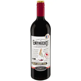 Entrecote Merlot Cabernet Syrah 14,0 % vol 0,75 Liter