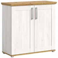 VCM ebuy24 Verona Sideboard 2 Türen Lärche Dekor.