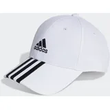 Adidas Baseball 3-Streifen Cotton Twill Baseball Kappe White / Black Erwachsene (S/M)
