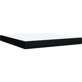 vidaXL Boxspringbett 180 x 200 cm Schwarz