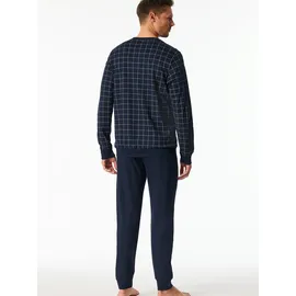 SCHIESSER Pyjama Fine Interlock Blau 56
