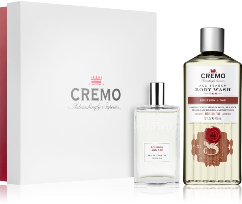 Cremo Set Bourbon and Oak Geschenkset für Herren