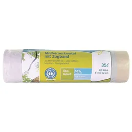 Secolan Müllbeutel 35l - weiß