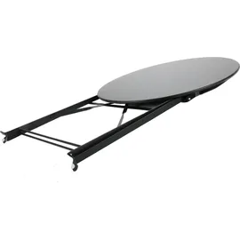 PROGARDEN Bistro-Set 3-tlg. matt dunkel anthrazit