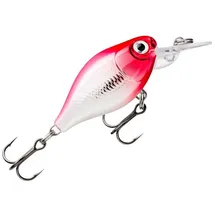 Rapala X-Light Crank Mid Runner 3,5cm 4g - Crankbait, Farbe:Pink Clown