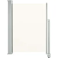 vidaXL Ausziehbare Seitenmarkise 100 x 300 cm creme 45185