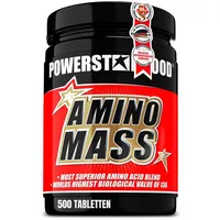 Powerstar Food Amino Mass Aminosäuren Tabletten 500 Stück