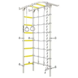 JEFlex Sprossenwand ClimbMaxx M5 weiß-gelb - Weiß/Gelb